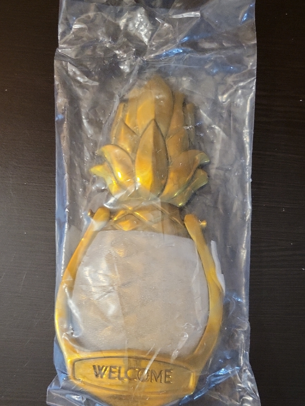 Avon Gold Pineapple Welcome Door Knocker